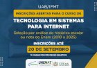 UAB e IFMT Abrem Inscrições para Graduação em Tecnologia a Distância em Lucas do Rio Verde