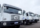 Nova Mutum Recebe Três Novos Caminhões para Coleta de Lixo com Investimento de R$ 3 Milhões