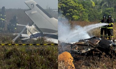 Aeronave de Pequeno Porte Cai em Fazenda de Água Boa e Deixa Três Mortos