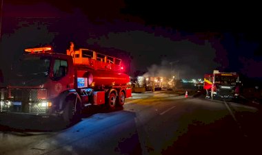 Incêndio em Carreta de Algodão na BR-364 Mobiliza Bombeiros em Rondonópolis
