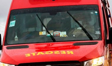 Trabalhador é socorrido ao se acidentar durante serviço de soldagem no Nortão