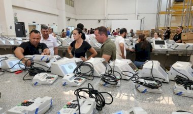 Preparação das Urnas Eletrônicas para o 2º Turno das Eleições em Mato Grosso