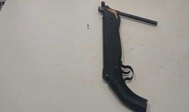 Homem é Detido em Sorriso por Posse de Espingarda de Pressão Modificada