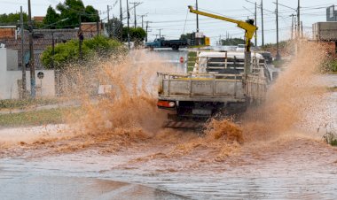 Chuva intensa em Sorriso causa alagamentos e interdições