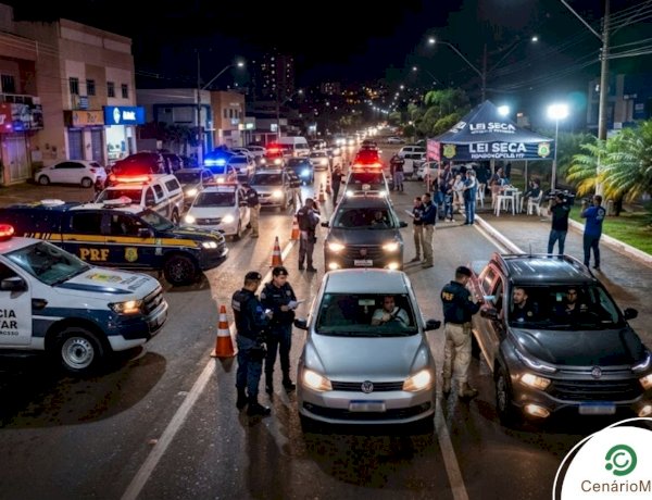 Operação Lei Seca em Rondonópolis: Seis Motoristas Presos e 25 Veículos Removidos