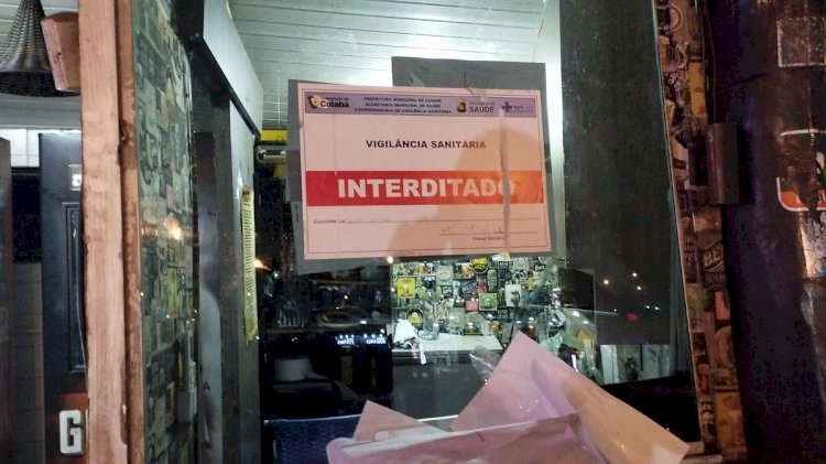 Restaurante é interditado pela terceira vez em Cuiabá por descumprir determinação sanitária