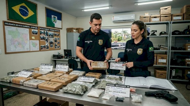 Casal é Detido em Operação Policial por Tráfico de Drogas em Alta Floresta