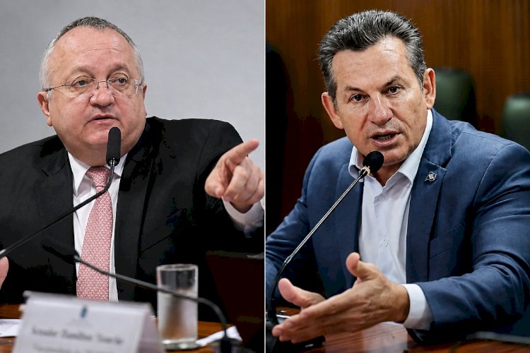 Mauro Mendes Registra Queda nas Pesquisas Após Conflito com Pedro Taques sobre Acordo da Oi