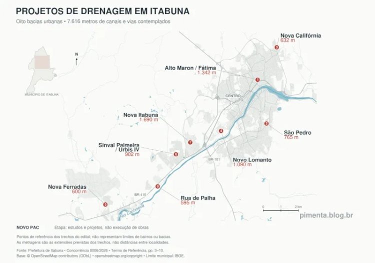 Governo Lula Apoia Projetos de Drenagem em Itabuna com Investimento de R$ 1,24 Milhão