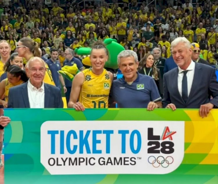 Seleção Brasileira Feminina de Vôlei Conquista 24º Título e Vaga em Los Angeles 2028