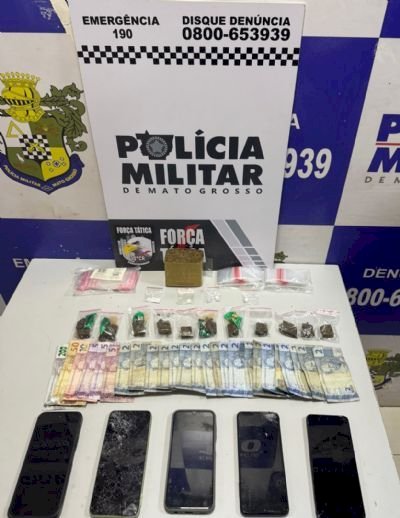 Mulher com Tornozeleira Eletrônica é Detida por Tráfico de Drogas em Confresa (MT)