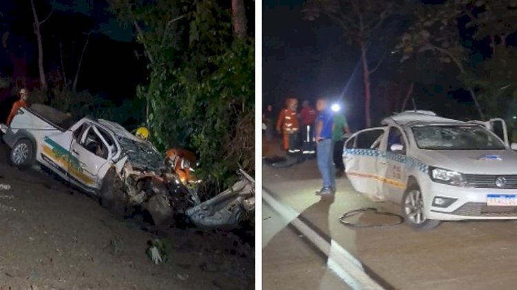 Acidente Fatal na BR-364: Motorista e Passageiro Perdem a Vida em Colisão Trágica