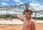 Após 60 anos, construção de novo prédio da Escola Indígena Dom Felippo Rinaldi está em andamento