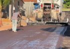 Prefeitura de Novo São Joaquim inicia obras microrevestimento e recapeamento de toda as ruas da cidade