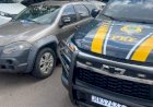 PRF recupera em Barra do Garças, veículo furtado no interior de São Paulo