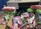 Cidades PM prende cinco faccionados e apreende brinquedos que seriam distribuídos por facção