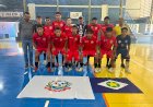 Seleção sub-15 de futsal de Campinápolis conquista 3º lugar na finalíssima da Liga Azul de Futsal