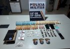 Polícia Militar de Querência prende suspeito e apreende menor por tráfico de drogas no Setor F