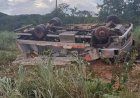 Capotamento mata motorista de caminhão na BR-158, em Canarana