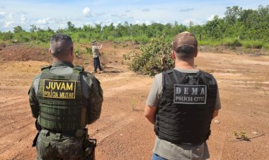 Motorista e dono de propriedade são presos por descarte irregular de lixo em propriedade na MT-251