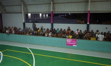 2ª Taça Outubro Rosa de Futsal é realizada em Nova Nazaré; vídeo
