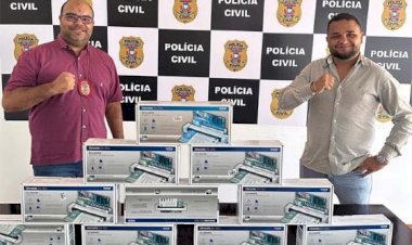 Polícia Civil de Barra do Garças recebe aparelhos de scanners de alta tecnologia