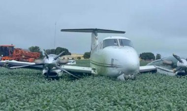 Avião da família Maggi sofre acidente durante pouso em fazenda na região do Araguaia