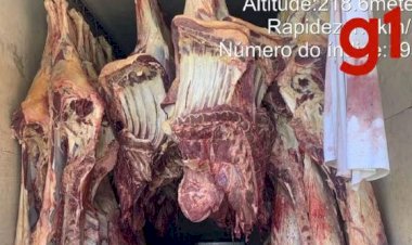 Frigorífico é autuado por transportar mais de 2 toneladas de carne imprópria para consumo em MT