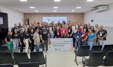 1° Conferência de Saúde do trabalhador e da trabalhadora é realizada em Campinápolis