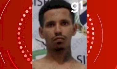 Polícia recaptura um dos cinco presos por homicídio que fugiram de penitenciária em Água Boa