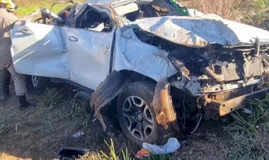 Família sofre grave acidente na BR-158 e quatro pessoas ficam feridas em Nova Xavantina