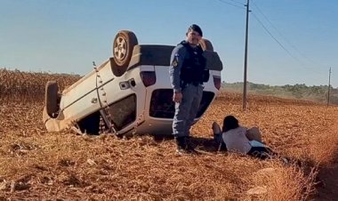 Criança de 7 anos morre após ser arremessada de carro durante capotamento na MT-109 em Canarana