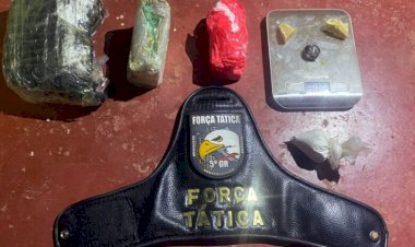 Centro de distribuição de drogas é fechado pela PM em Barra do Garças
