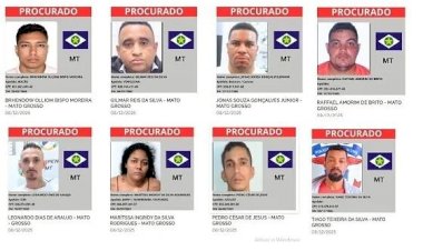 Assassinato, sequestro e tortura: por que 8 criminosos de MT estão na lista dos mais procurados do país