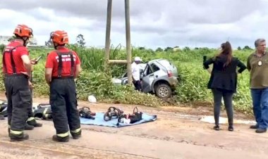 Mulher morre em grave acidente após perder controle do veículo em rodovia de MT