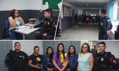 Operação Escola Segura reforça presença policial em unidade de ensino de Campinápolis