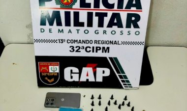 Operação Tolerância Zero desarticula ponto de tráfico e prende três em Nova Xavantina