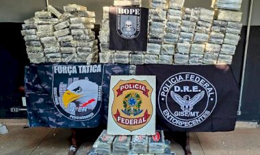 Forças de segurança apreendem 250 quilos de cocaína e causam prejuízo de R$ 15 milhões às facções criminosas