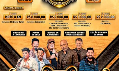 Expocamp 2026 entra na reta final e Campinápolis se prepara para abrir grande festa dos 40 anos
