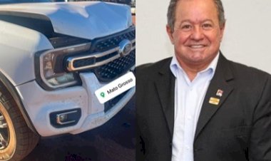 Pré-candidato a deputado estadual, Daniel do Lago, sofre acidente na BR-158