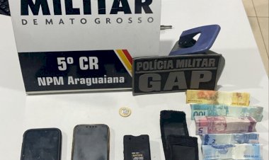 Homem é preso suspeito de usar arma de choque para maltratar cachorro em Araguaiana