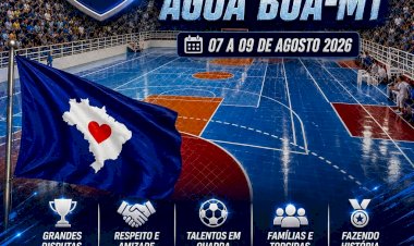 Água Boa será palco da Liga Azul de Futsal com equipes de vários estados do Brasil