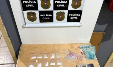 Polícia prende quatro suspeitos e apreende drogas durante operação contra o tráfico em Canarana