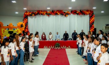 Campinápolis forma 109 alunos do PROERD em cerimônia marcada por emoção e compromisso