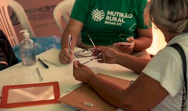 Mutirão Rural leva serviços de saúde a áreas rurais de difícil acesso em Mato Grosso