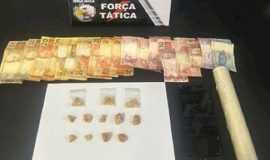 Mulher é presa com 12 porções de pasta base de cocaína em Barra do Garças
