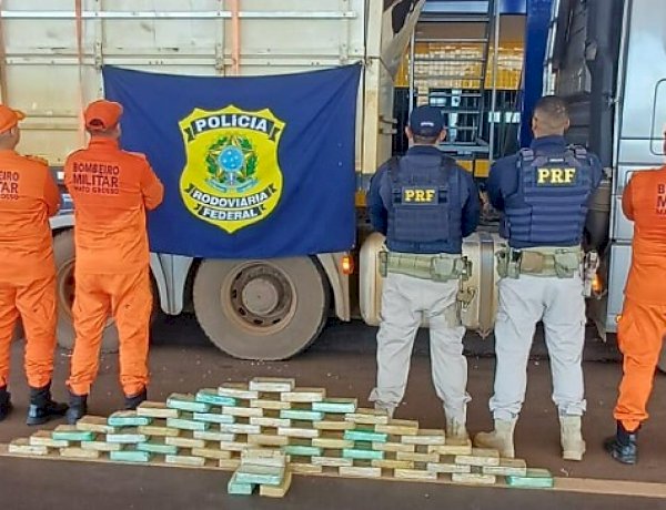 PRF apreende mais de 60 kg de pasta base de cocaína em Barra do Garças; carga iria para João Pessoa