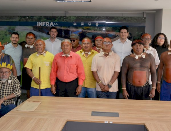Obras da FICO: Infra S.A. dialoga com lideranças Xavante da T.I. Parabubure