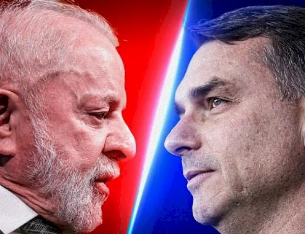 Diferença entre Flávio Bolsonaro e Lula diminuiu em MT, aponta Percent Brasil