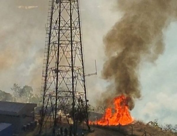 Incêndio em aterro sanitário ameaça fechamento do Parque Serra Azul em Barra do Garças